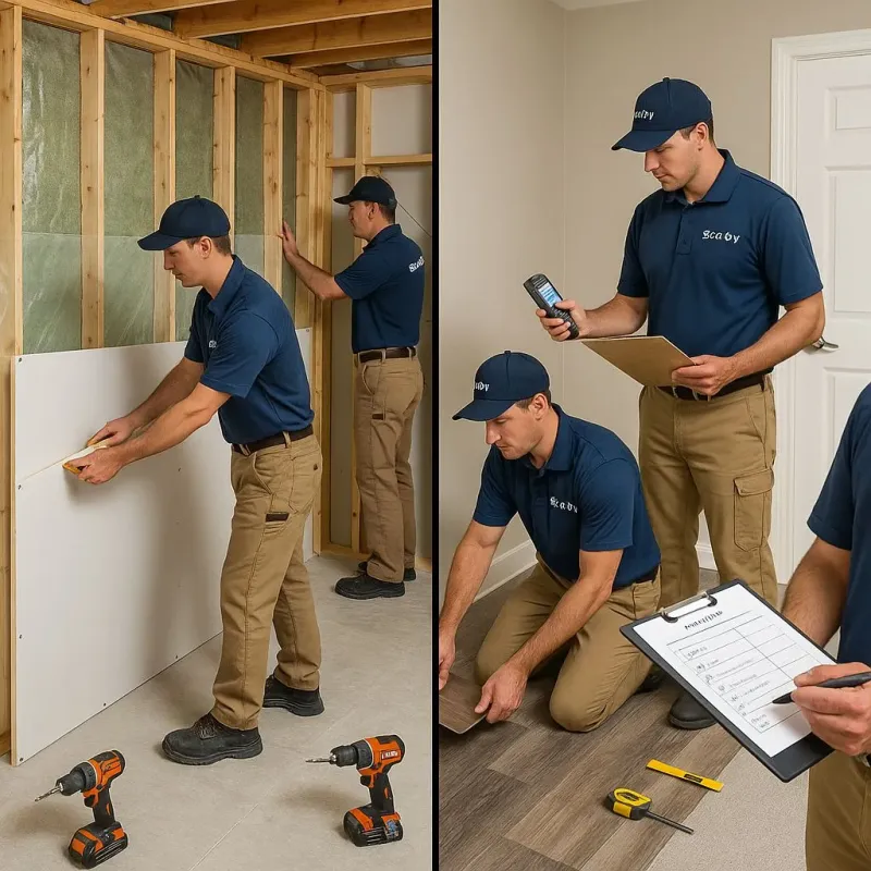 Repairs and Reconstruction process in Ellsworth County, KS